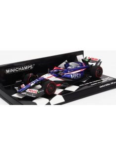   Minichamps - RACING BULLS F1 VCARB-01 TEAM VISA CASH APP N 3 SEASON 2024 DANIEL RICCIARDO BLUE WHITE