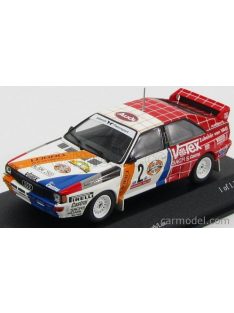   Minichamps - Audi Quattro Rally N 2 Winner Rally Hunsruck 1984 Demuth - Lux White Red