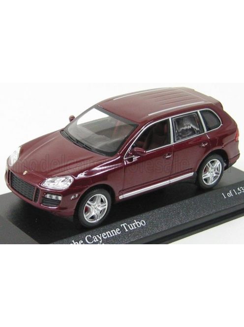 Minichamps - PORSCHE CAYENNE TURBO 2007 RED MET