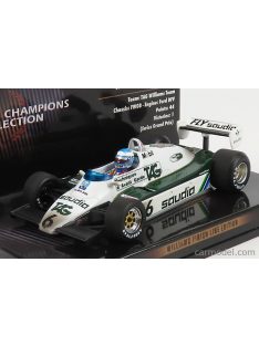   Minichamps - Williams F1 Fw08 N 6 Dirty Version Season World Champion 1982 Keke Rosberg White Green