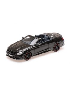   Minichamps - 1:43 Brabus 850 Mercedes-Amg S 63 S-Class Cabriolet - 2016 - Black