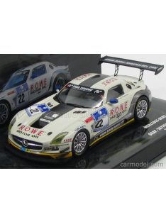   Minichamps - Mercedes Benz Sls Amg Gt3 N 22 24H Nurburgring 2012 Graf - Jager - Roloff - Seyffarth White Grey