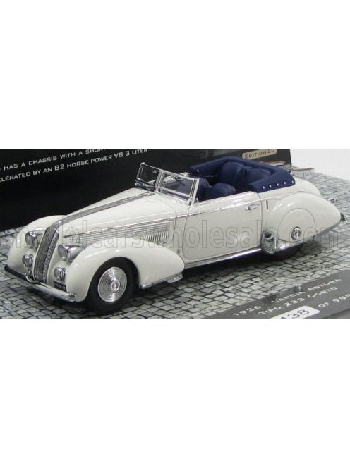 Minichamps - LANCIA ASTURA TIPO 233 CORTO CABRIOLET 1936 WHITE