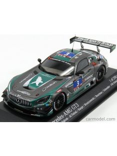   Minichamps - Mercedes Benz Gt-S Amg Gt3 N 2 24H Dubai 2016 Haupt - Broniszewski - Schneider Grey