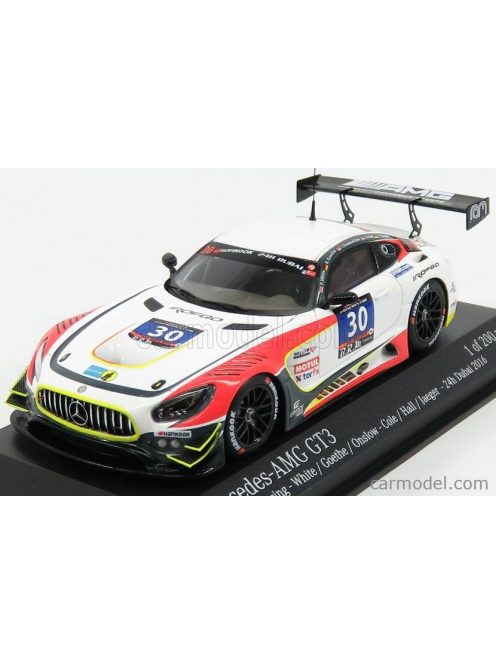 Minichamps - Mercedes Benz Gt-S Amg Gt3 Team Ram N 30 24H Dubai 2016 S.Hall - T.Jager - T.Onslow-Cole - P.White White