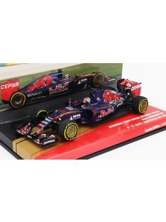   Minichamps - TORO ROSSO F1  STR10 RENAULT N 33 (first f1 race) MELBOURNE AUSTRALIAN GP 2015 MAX VERSTAPPEN BLUE RED GOLD