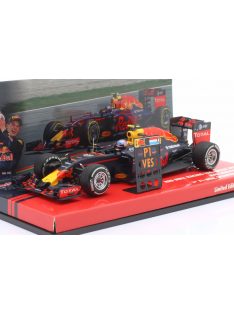   Minichamps - RED BULL F1  RB12 TAG HEUER N 33 WINNER SPANISH GP (FIRST GP WIN) 2016 MAX VERSTAPPEN MATT BLUE RED YELLOW