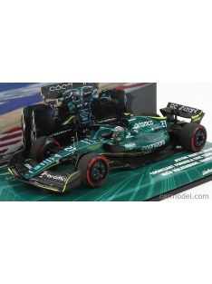   Minichamps - Aston Martin F1 Amr22 Team Aramco Cognizart N 27 Bahrain Gp 2022 Nico Hulkenberg Green Black