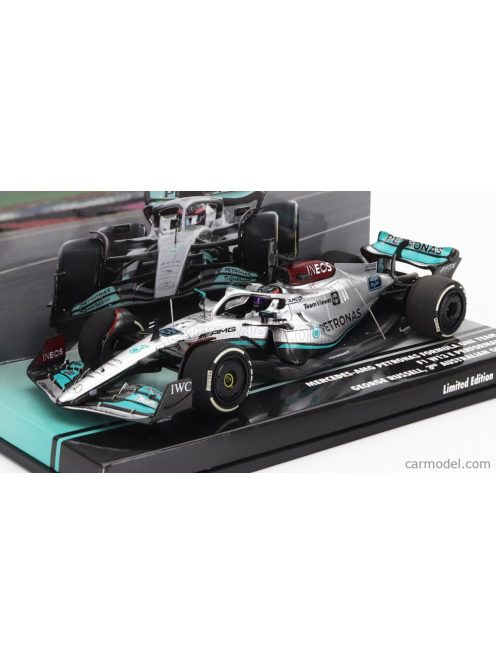 Minichamps - Mercedes Gp F1 W13E Team Mercedes-Amg Petronas F1 N 63 3Rd Australian Gp 2022 George Russel Silver Green