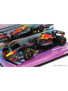   Minichamps - Red Bull F1 Rb18 Team Oracle Red Bull Racing N 1 Winner Miami Gp World Champion 2022 Max Verstappen Matt Blue Yellow Red