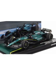   Minichamps - ASTON MARTIN F1  AMR23 TEAM ARAMCO COGNIZANT N 18 6th BAHRAIN GP 2023 LANCE STROLL GREEN