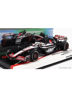   Minichamps - Haas F1 Casco Helmet Haas Fw23 Team Moneygram Haas N 20 Saudi Arabia Gp 2023 Kevin Magnussen White Black Red