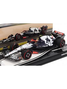   Minichamps - ALPHA TAURI F1  AT04 TEAM ALPHA TAURI N 22 SILVERSTONE BRITISH GP 2023 YUKI TSUNODA BLUE WHITE