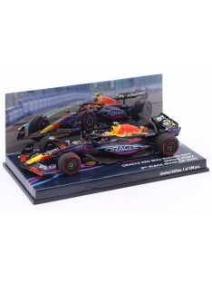   Minichamps - RED BULL F1  RB19 TEAM ORACLE RED BULL RACING N 11 2nd MIAMI GP 2023 SERGIO PEREZ MATT BLUE