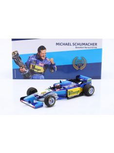   Minichamps - BENETTON F1  B195 TEAM MILD SEVEN RENAULT N 1 WORLD CHAMPION WINNER PACIFIC GP 1995 MICHAEL SCHUMACHER BLUE YELLOW