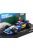 Minichamps - BENETTON F1  B195 TEAM MILD SEVEN RENAULT N 1 WORLD CHAMPION 5th CANADA GP 1995 MICHAEL SCHUMACHER AND JEAN ALESI TAXI RIDE FIGURES BLUE YELLOW