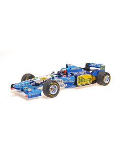   Minichamps - BENETTON F1 B195 TEAM MILD SEVEN RENAULT N 1 WORLD CHAMPION WINNER EUROPEAN GP 1995 MICHAEL SCHUMACHER BLUE YELLOW