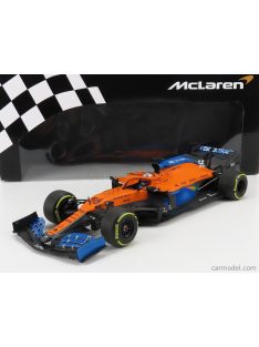   Minichamps - Mclaren F1 Mcl35 Renault Team Mclaren N 55 Austrian Gp 2020 Carlos Sainz Jr. Orange Blue