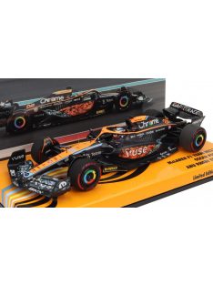   Minichamps - McLAREN F1  MCL36 MERCEDES TEAM MCLAREN N 28 TEST ABU DHABI 2022 OSCAR PIASTRI ORANGE BLACK