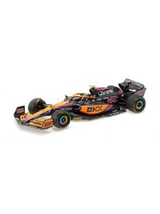   Minichamps - McLAREN  F1  MCL36 TEAM MCLAREN N 4 SINGAPORE GP 2022 LANDO NORRIS ORANGE LIGHT BLUE