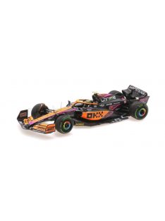   Minichamps - McLAREN  F1  MCL36 MERCEDES TEAM MCLAREN N 4 SINGAPORE GP 2022 LANDO NORRIS ORANGE LIGHT BLUE