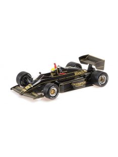   Minichamps - LOTUS F1  97T RENAULT TURBO TEAM LOTUS N 12 WINNER PORTUGAL GP DIRTY VERSION 1985 AYRTON SENNA BLACK