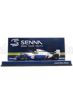   Minichamps - WILLIAMS F1  FW16 TEAM ROTHMANS RENAULT N 2 SAN MARINO GP DIRTY VERSION 1994 AYRTON SENNA BLUE WHITE