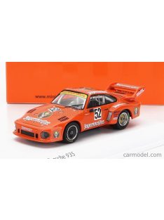   Minichamps - Porsche 935 Jagermeister Team Max Moritz N 52 Winner Drm Zolder 1977 Manfred Schurti Orange