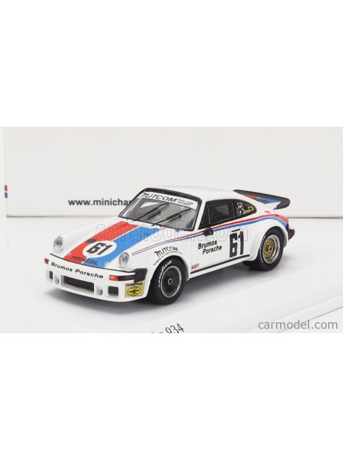 Minichamps - Porsche 911 934 Rsr Turbo Team Brumos Porsche N 61 24H Daytona 1977 J.Busby - P.Gregg White Red Blue