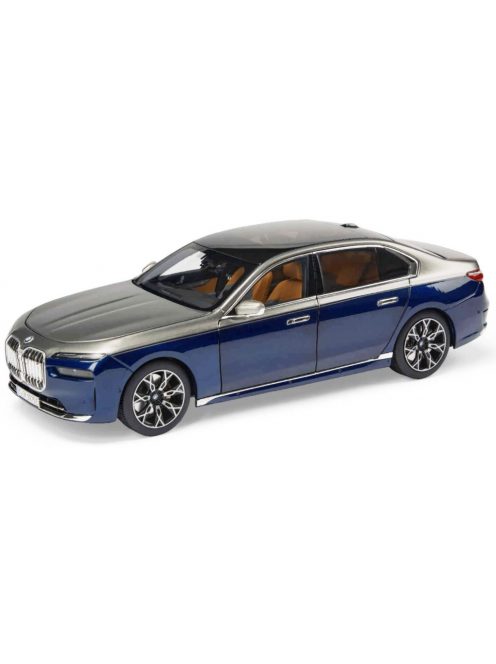 Minichamps - BMW 7-SERIES i7 xDRIVE60 2023 BLUE SILVER