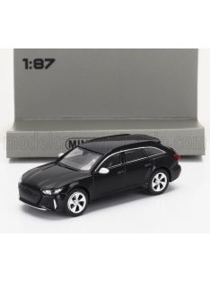 Minichamps - AUDI A6 RS6 AVANT SW STATION WAGON 2019 BLACK