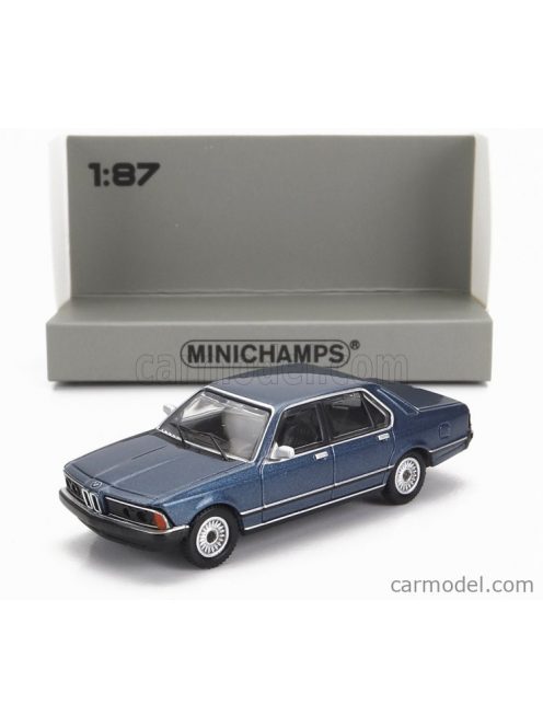 Minichamps - Bmw 7-Series 733I (E23) 1977 Blue Met