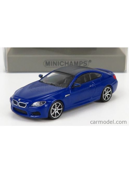 Minichamps - Bmw 6-Series M6 Coupe (F12) 2015 Blue Met