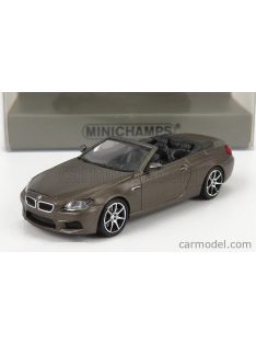   Minichamps - Bmw 6-Series M6 Cabriolet Open (F13) 2015 Grey Met