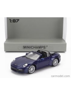 Minichamps - Porsche 911 992 Targa 4 Spider 2020 Blue Met