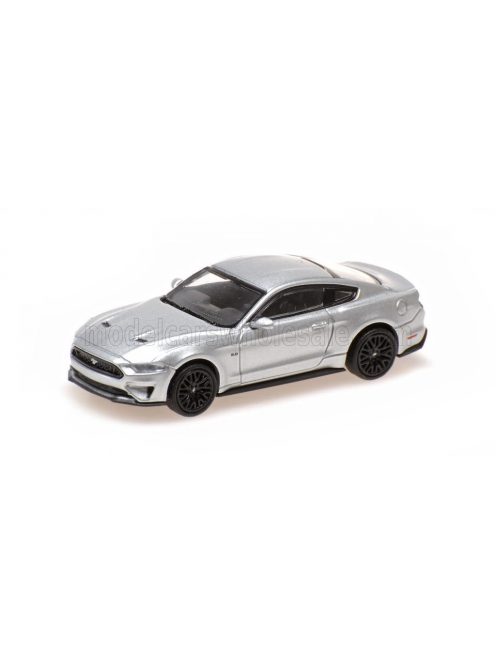 Minichamps - FORD USA MUSTANG COUPE 2018 SILVER