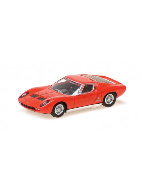 Minichamps - LAMBORGHINI MIURA 1966 RED SILVER