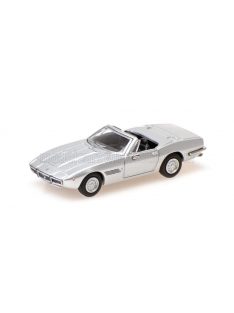   Minichamps - MASERATI GHIBLI SPIDER CABRIOLET OPEN 1969 SILVER