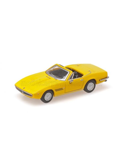 Minichamps - MASERATI GHIBLI SPIDER CABRIOLET OPEN 1969 YELLOW