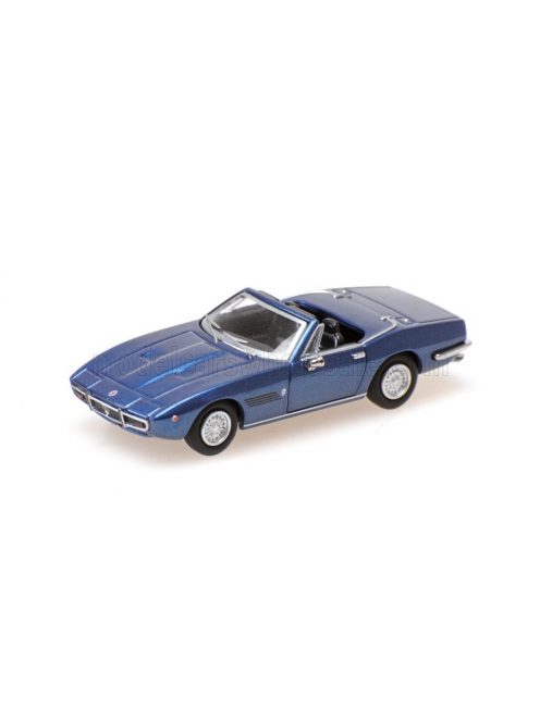 Minichamps - MASERATI GHIBLI SPIDER CABRIOLET OPEN 1969 BLUE