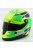 Mini Helmet - Schuberth Helmet F3 Casco Helmet Dallara Team Theodore Racing - Prema Powerteam N 4 European Champion 2018 Mick Schumacher Green Yellow