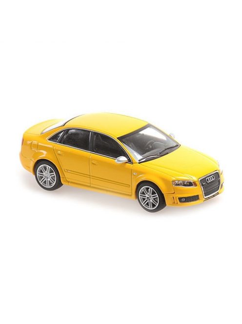 Minichamps - 1:43 Audi Rs4 - 2004 - Yellow - Maxichamps