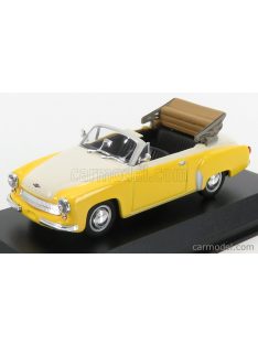 Minichamps - Wartburg A311 Cabriolet 1958 Yellow White