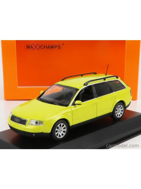 Minichamps - Audi A6 Avant Sw Station Wagon 1997 Yellow