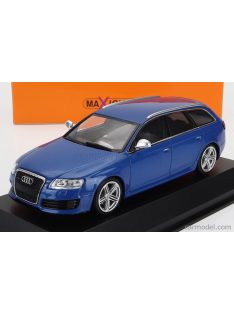   Minichamps - 1:43 Audi Rs 6 Avant - 2007 - Blue Metallic - Maxichamps