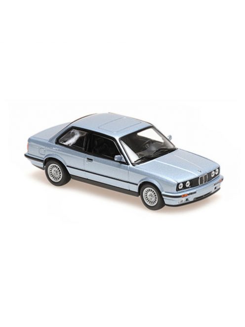 Minichamps - 1:43 Bmw 3-Series (E30) - 1989 - Silverblue Metallic - Maxichamps