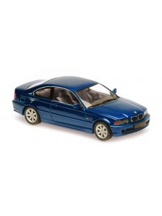   Minichamps - 1:43 BMW 3ER COUPE (E46) – 1999 – BLUE METALLIC - MAXICHAMPS - MINICHAMPS