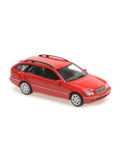   Minichamps - 1:43 Mercedes-Benz C-Class T-Model (S203) - 2001 - Red