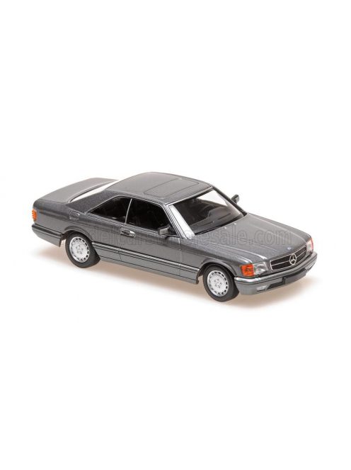 Minichamps - MERCEDES BENZ S-CLASS 560SEC (C126) 1980 GREY MET