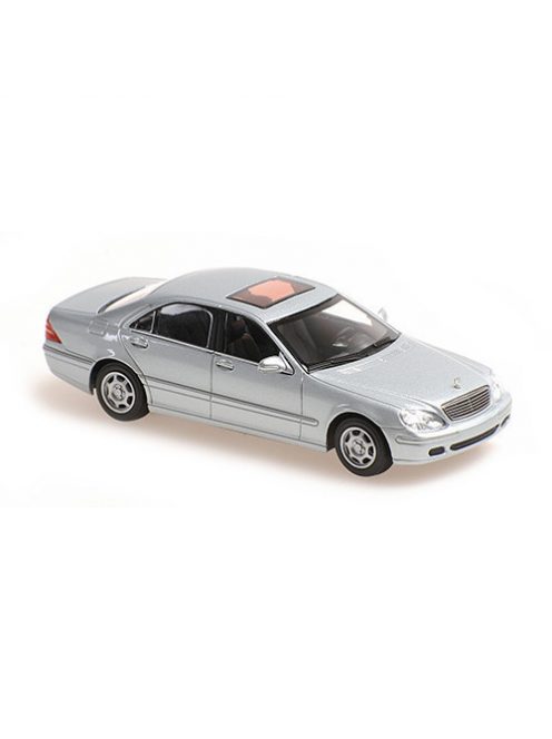 Minichamps - 1:43 Mercedes-Benz S-Class (W220) - 1998 - Silver Metallic - Maxichamps